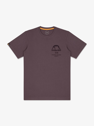 MANTO Society tshirt- plum